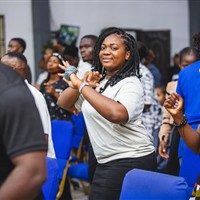 Youth gathering moment 37
