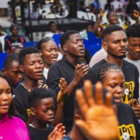 Youth gathering moment 55